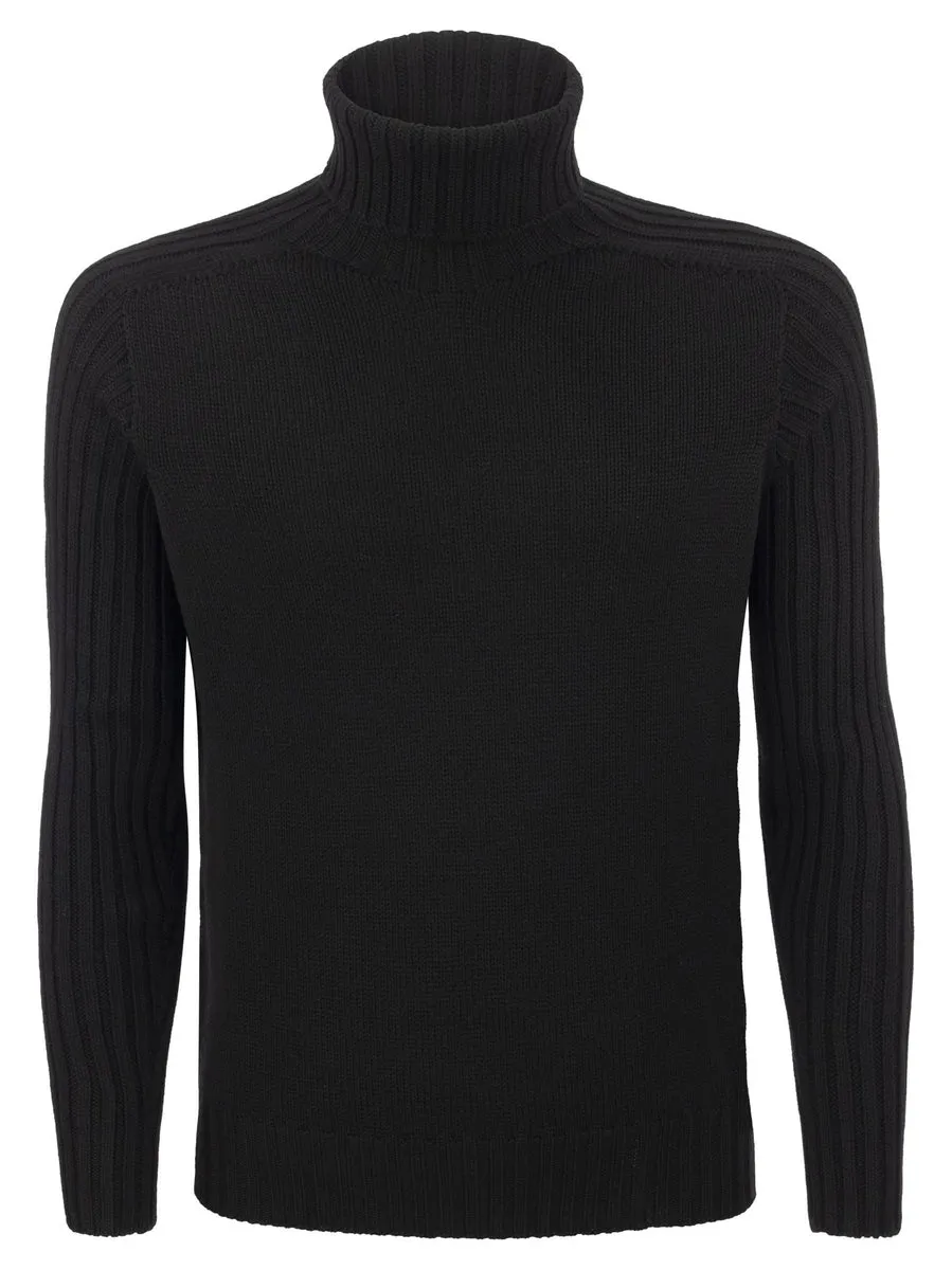 Tagliatore Wool Turtleneck Jumper