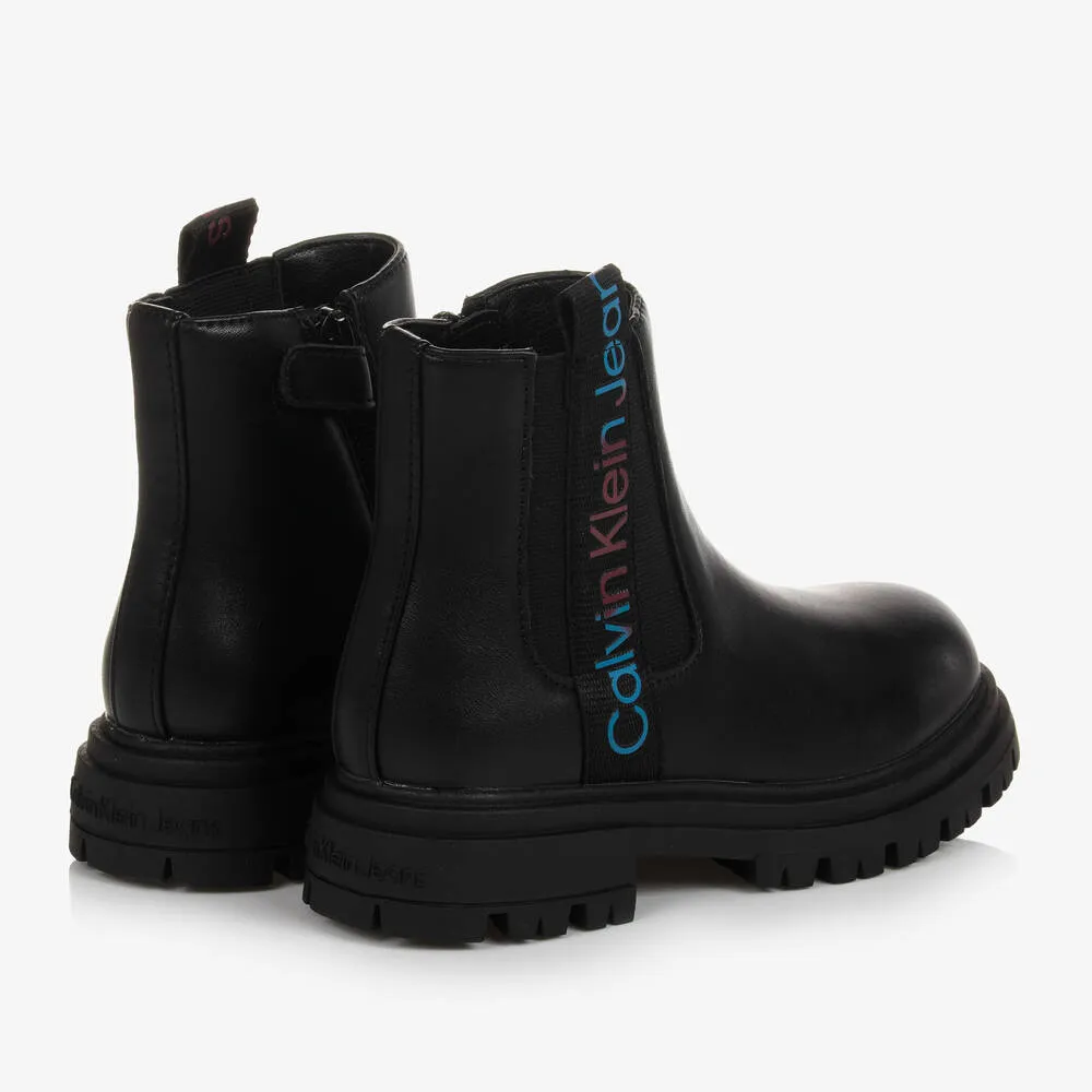 Faux Leather Boots for Teenage Girls.