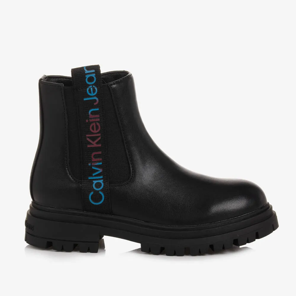 Faux Leather Boots for Teenage Girls.