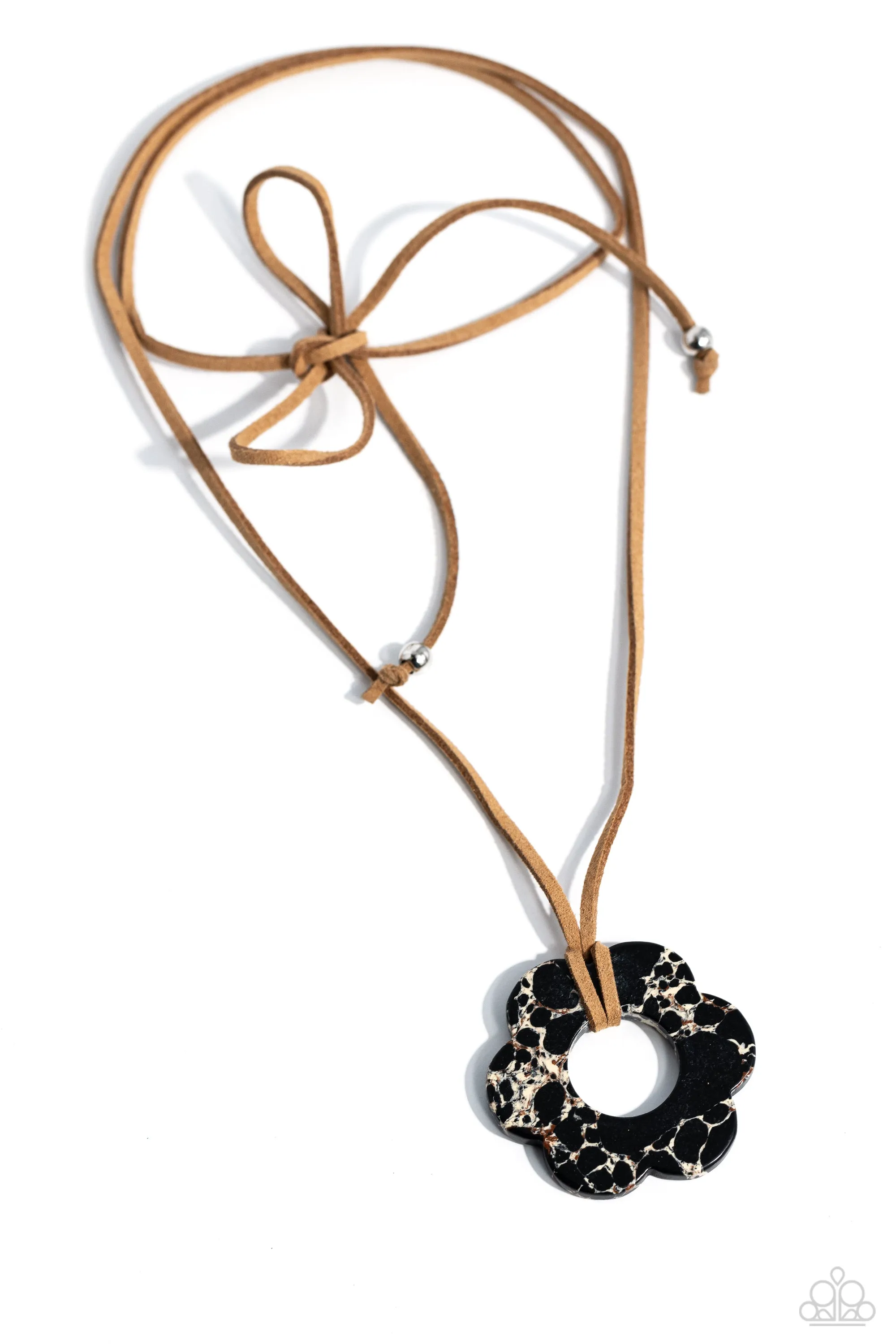 Paparazzi Necklace - Black Tied Triumph