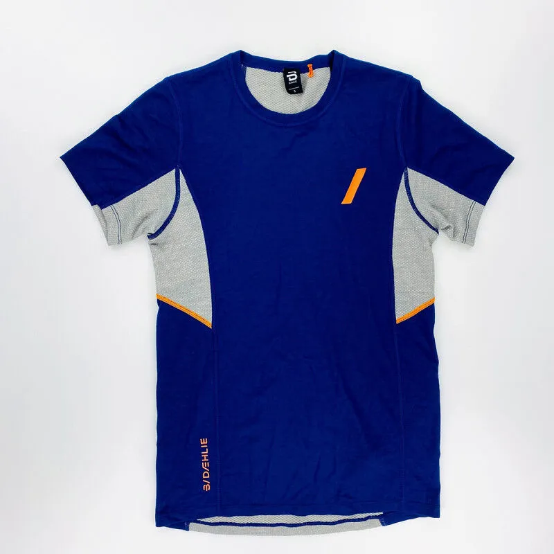 Daehlie Training Wool Summer T-shirt Uomo Blu