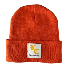 Hartt Orange Beanie Green Play Ribbed Slipover