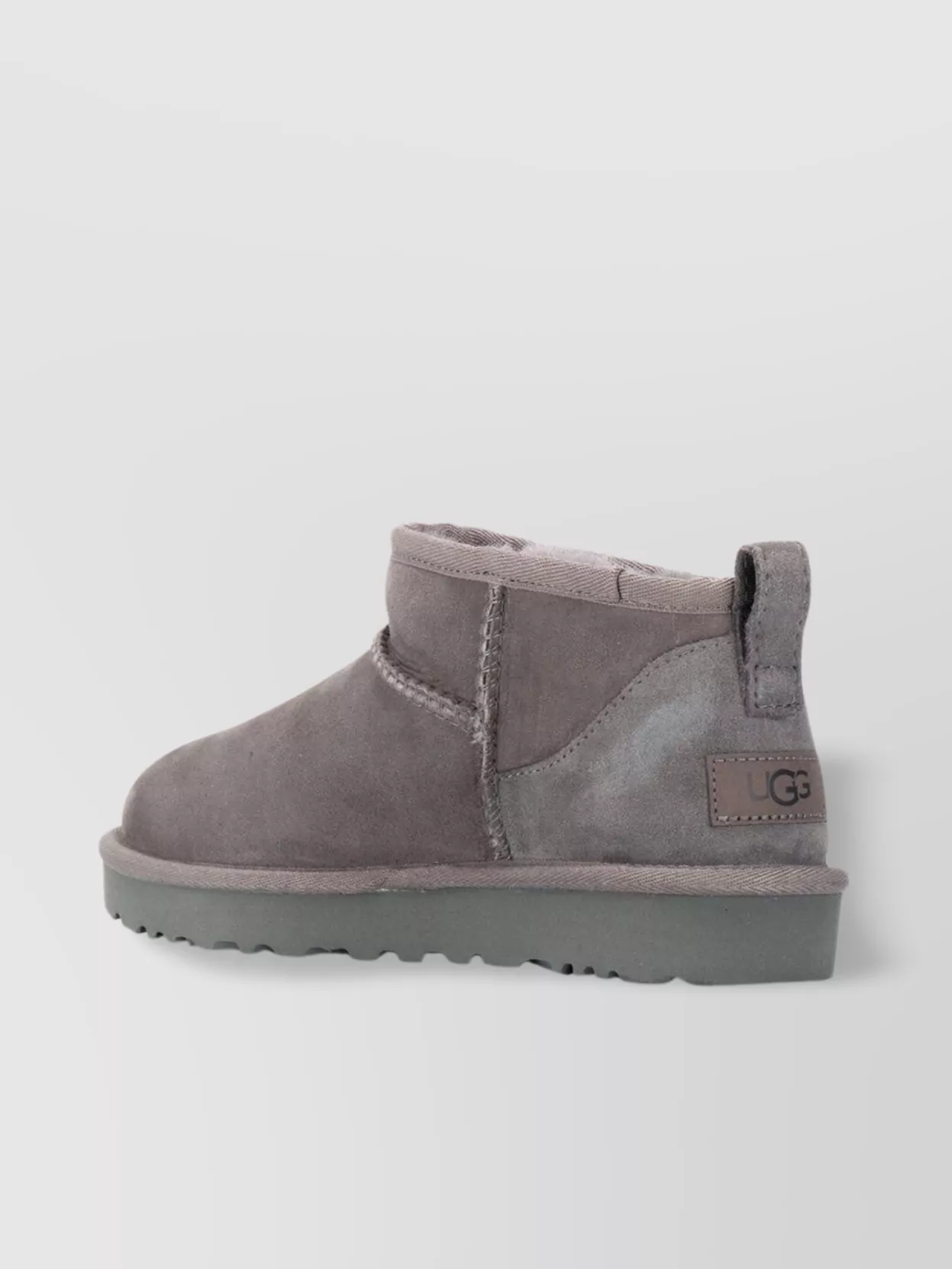 Ugg Round Toe Suede Ankle Boots