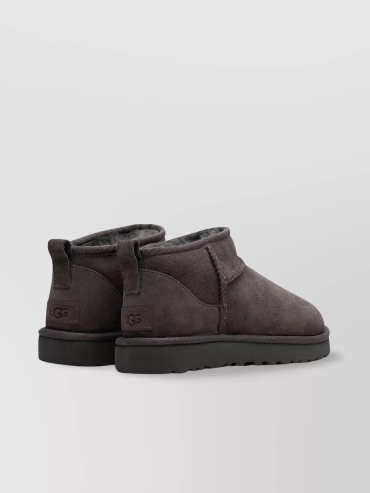 Ugg Round Toe Suede Ankle Boots