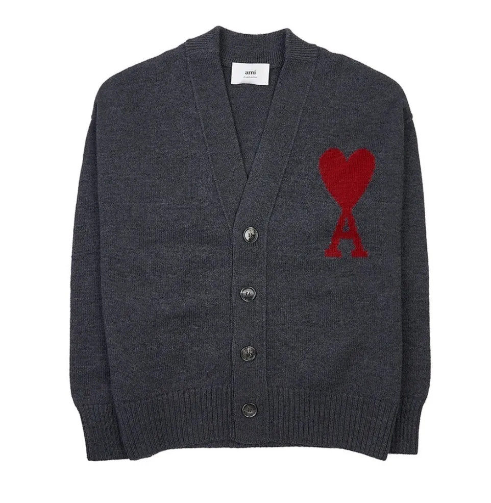 Wool Unisex Cardigan with Street Style Influence