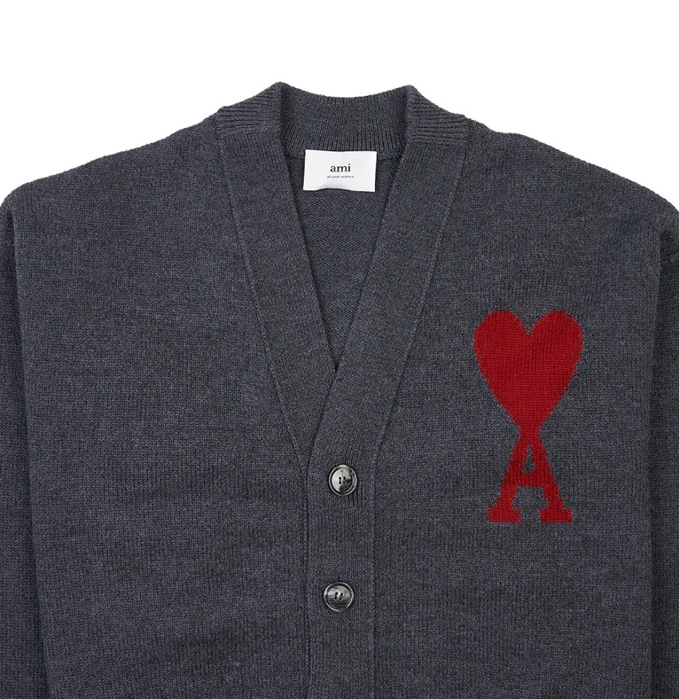 Wool Unisex Cardigan with Street Style Influence