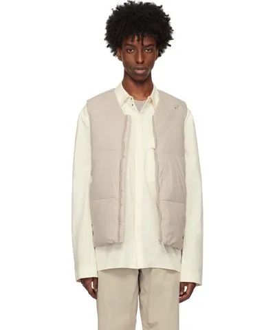 Beige Conduit Down Vest Veilance