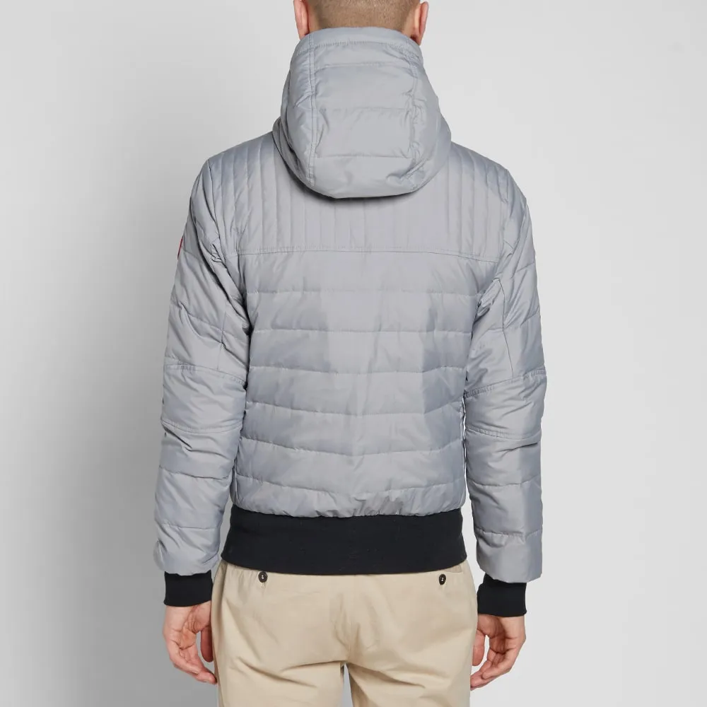 Canada Goose Stirling Grey Cabri Hooded Jacket