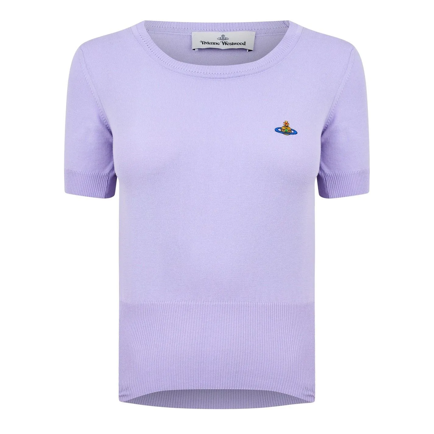 Wool Silk Rib Crew Neck Vivienne Westwood