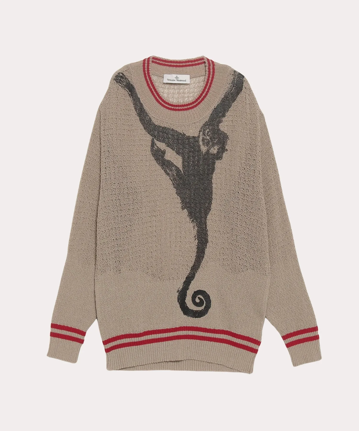 Vivienne Westwood  |Street Style Unisex Crew Neck Wool Nylon