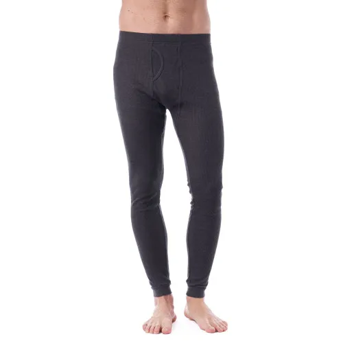 Waffle Knit Long Johns Base Layer Pant for Men by Alpine Swiss