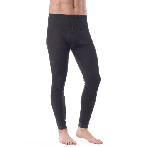 Waffle Knit Long Johns Base Layer Pant for Men by Alpine Swiss