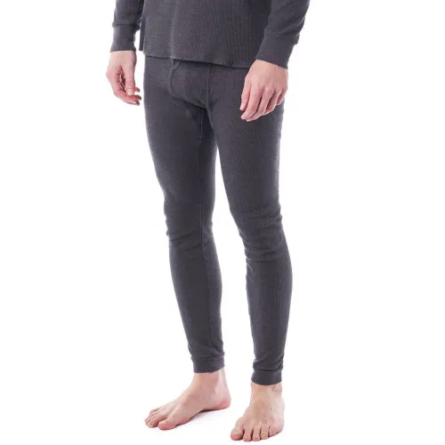 Waffle Knit Long Johns Base Layer Pant for Men by Alpine Swiss