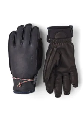 Windproof Men's Hestra Wakayama 5 Finger Gloves