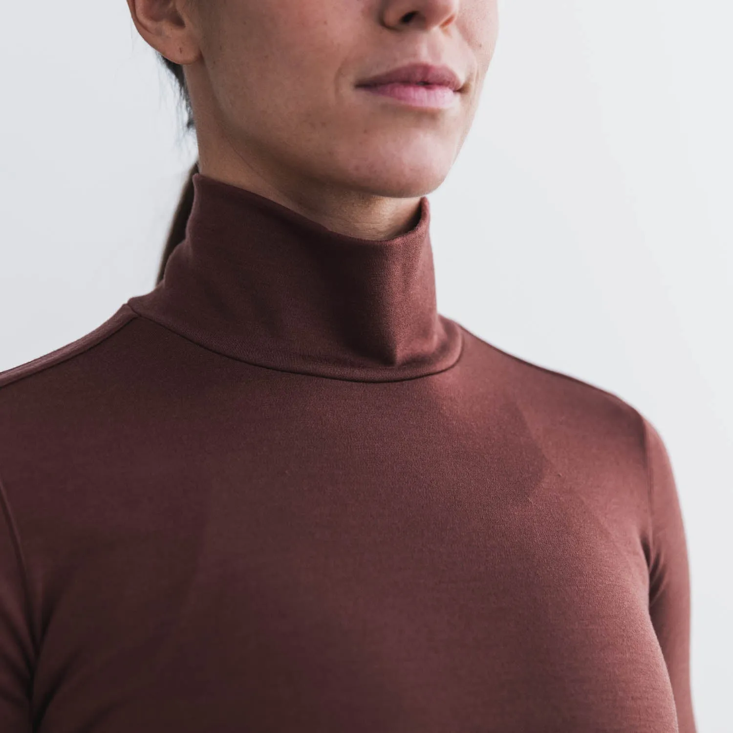 Merino Wool Turtleneck for Women