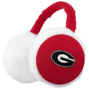 Georgia Bulldogs Knit Earmuffs by ZooZatz