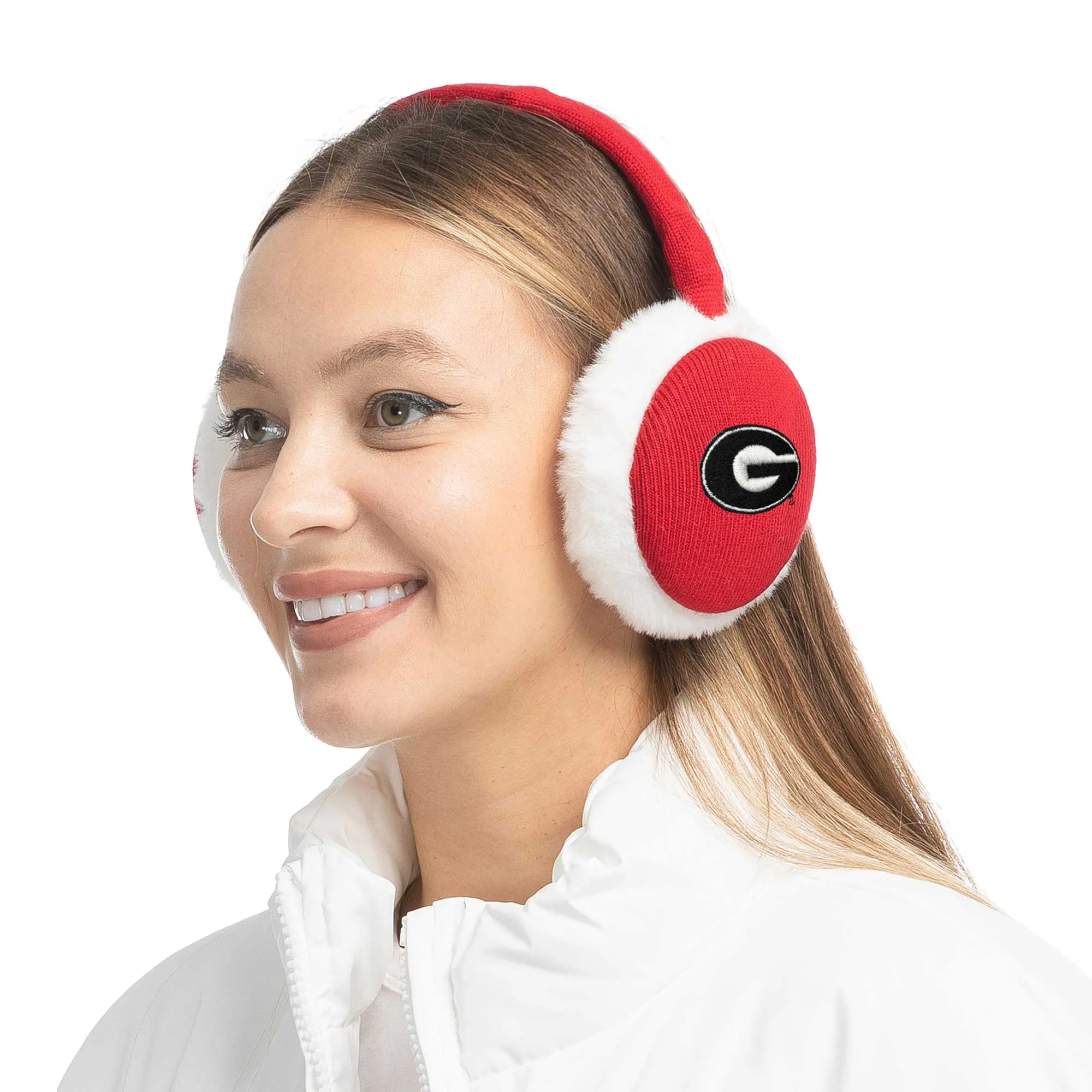 Georgia Bulldogs Knit Earmuffs by ZooZatz